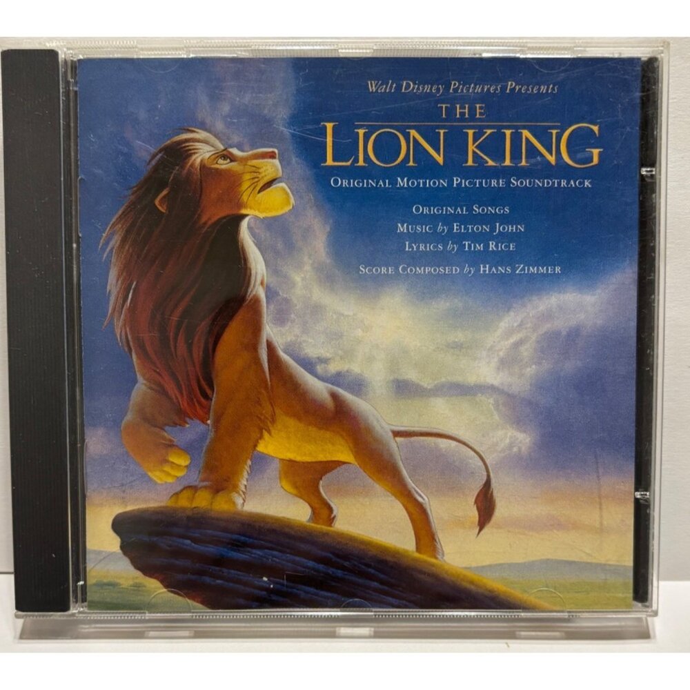 Disney The Lion King Original Motion‎ Picture Soundtrack CD 1994